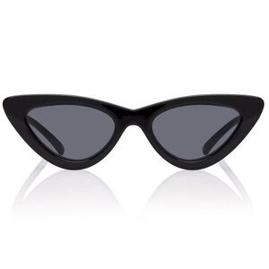 Le Specs x Adam Selman The Last Lolita Sunglasses in Black